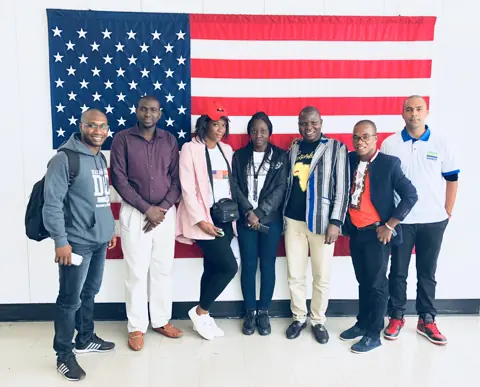 Participants réunis aux États-Unis — expérience YALI 2018 de Yoan Mboussou