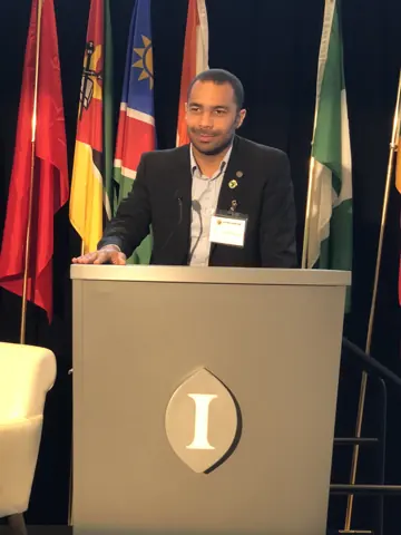 Prise de parole — expérience YALI 2018 de Yoan Mboussou