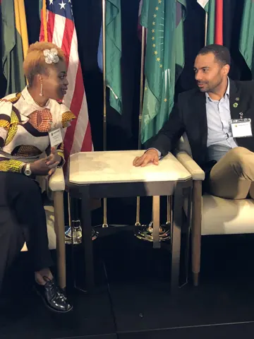 Temps de discussion — expérience YALI 2018 de Yoan Mboussou